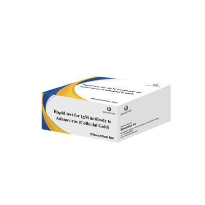 Test rapido adeno-virus altamente sensibile IgM Test rapido oro colloidale per professionisti del settore medico