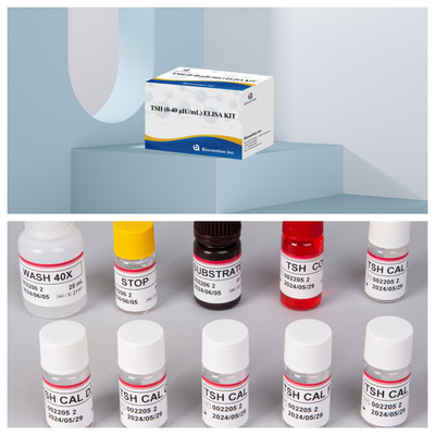 Kit di test ELISA per l' ormone tiroideo altamente sensibile TSH per disturbi dell' ipofisi e della tiroide nel siero umano