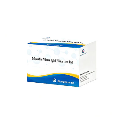 Kit di test ELISA IgM per virus del morbillo 96T Rilevamento precoce di infezioni acute