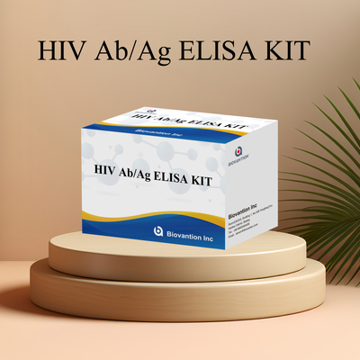 Kit ELISA Biovantion 4a Generazione HIV Ab Ag ad Alta Sensibilità con 96 Test per la Diagnosi Precoce