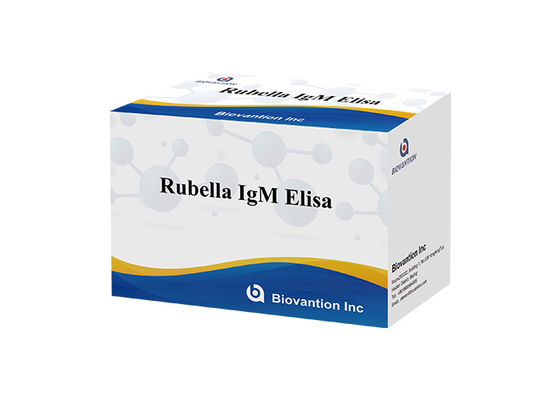 Laboratorio o ospedale Kit di prova di alta precisione per la rubella IgM ELISA