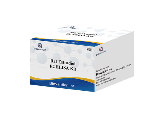 Pozzi del corredo 48 della prova di Elisa Kit Rat E2 RUO di estradiolo del topo e 96 pozzi
