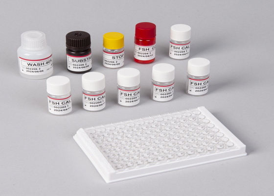 Precisione del risultato HBsAg ELISA Reagente Efficiente 99 fori Kit di prova