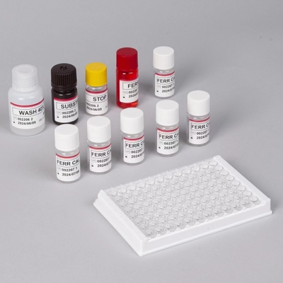 Ferritina kit di prova ELisa Sensibilità al siero rapida Test Elisa Biovanzione 2-3 ore Tempo di analisi 2-8.C Conservazione