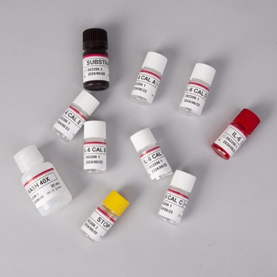 IL-6 Interleucina 6 Kit di prova Elisa con tempo di analisi di 2-3 ore Biovanzione Siero / formato plasmatico 18 mesi Durazione di conservazione
