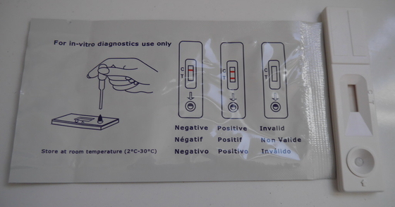 Sensibilità Hcg Urine Rapid Test Cassette/ Strip/ Pen Kit 5-15 minuti Tempo di lettura 24 mesi Durabilità