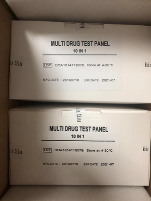 Risultati accurati e rapidi del test antidroga
