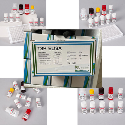 Test su pazienti con alta precisione dell' ormone stimolante della tiroide TSH Thyrotropin Elisa Test Kit