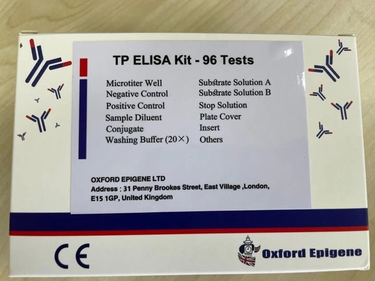 Infezione maschile e femminile Sifilide alta TP Ab Anticorpi ELISA Test KIT