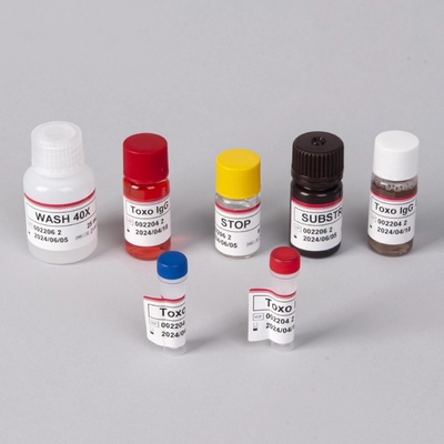 Ospedali, laboratori, cliniche, utilizzano il kit di test Toxo IgM ELISA ad alta precisione.