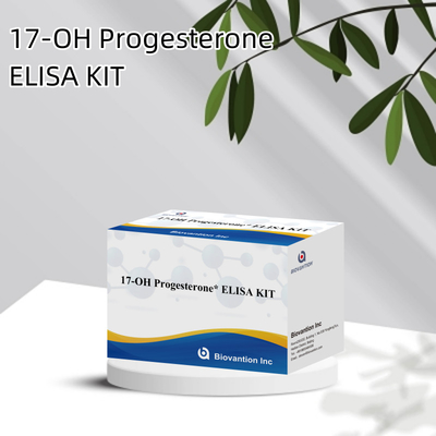 17-OH Progesterone Eluzione In Vitro Diagnostic Elisa Test Kit Per Donne Con Accessori Esatte Prove