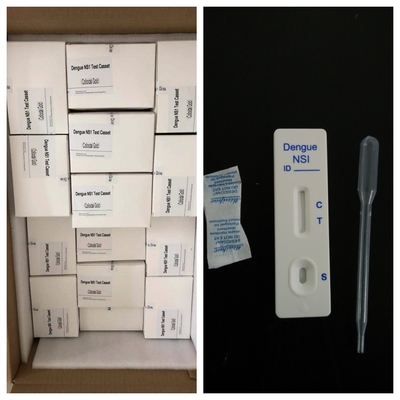 Cassetta di test rapido IgG/IgM ad alta sensibilità per la dengue con durata di conservazione di 24 mesi