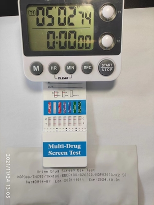 Kit di rilevamento rapido dell'immunoterapia per il virus dell'immunodeficienza umana MTD/OPI/OXY/PPX/THC