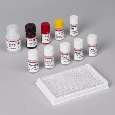 Kit di reagenti di rilevamento ELISA di alta precisione AMH Kit di test Elisa Uso ospedaliero
