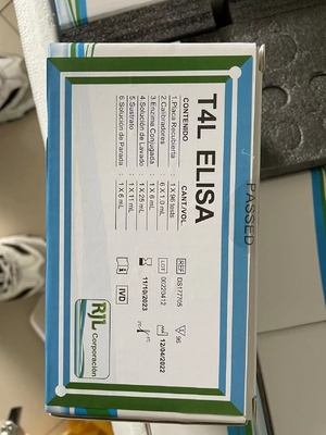 Kit di prova ELISA FT3 facile da usare con lunga durata e metodo di conservazione 2C-8C