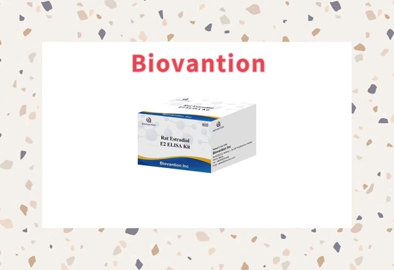 Specificità Biovanzione Rato Estradiolo E2 Kit di prova Elisa - 96 test Conservazione a 2-8.C
