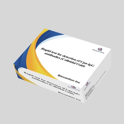 Clamidiapneumoniae ((Cpn) - anticorpo IgM Cassetta reagente di prova rapida in oro colloidale