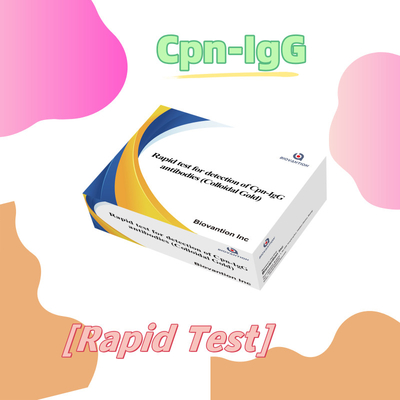 Clamidiapneumoniae ((Cpn) - anticorpo IgM Cassetta reagente di prova rapida in oro colloidale