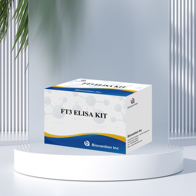 FT3 Triiodotironina libera per reagenti diagnostici umani kit con 96T ELISA test per laboratorio ospedaliero clinico