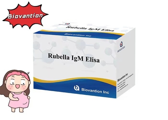 Rubella IgM ELisa Test Kit Fertilità Eugenetica Dieci donne in gravidanza