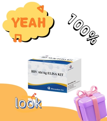 Test HIV Ab Ag Elisa con durata di conservazione di 18 mesi e elevata sensibilità/specificità