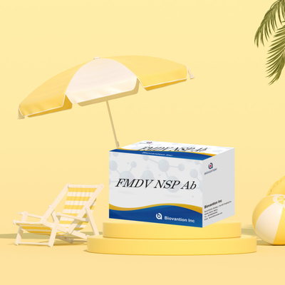 Kit di prova Elisa della serie animale FMDV NSP Ab Reagenti diagnostici per anticorpi sierici per animali