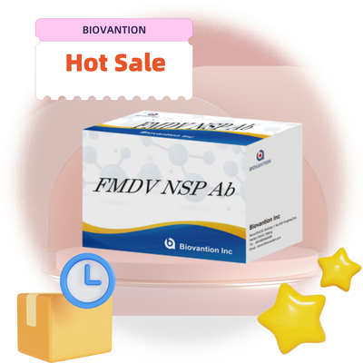 Kit di prova Elisa della serie animale FMDV NSP Ab Reagenti diagnostici per anticorpi sierici per animali