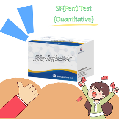 Kit di prova ELISA accurato e rapido SF ((Ferr) Strumento veterinario per la diagnosi quantitativa della ferritina sierica