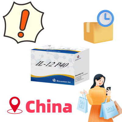 96 T Siero 98% Specificità ELISA RUO Test Kit Uomo IL-12 P40