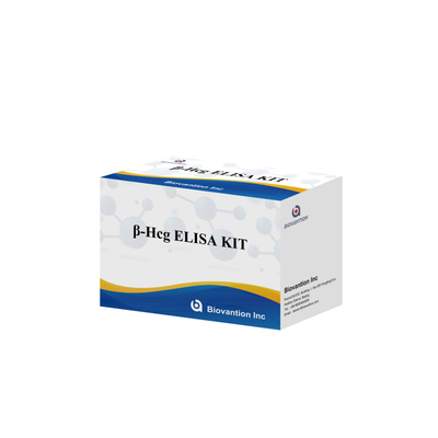 β-hCG ((Quantitativo) 1 ora kit di prova Elisa per la sensibilità e la specificità degli anticorpi