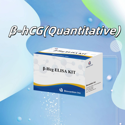 β-hCG ((Quantitativo) 1 ora kit di prova Elisa per la sensibilità e la specificità degli anticorpi