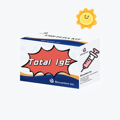 Kit di test IgE totale Elisa Immunoglobulina E Anticorpo accurato legato all' antigene