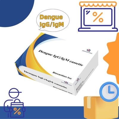 Test rapido IgG / IgM per la dengue con durata di 24 mesi e elevata sensibilità