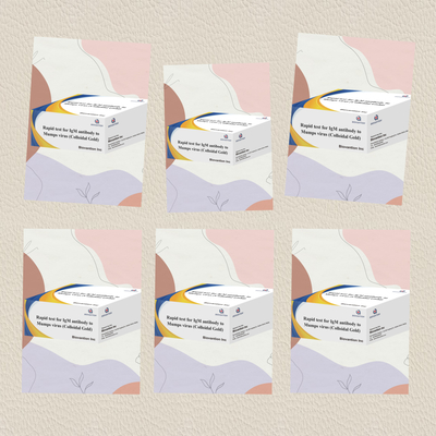 Test rapido accurato di oro colloidale IgM Anticorpo al virus della parotite in formato cassetta/strip per i risultati