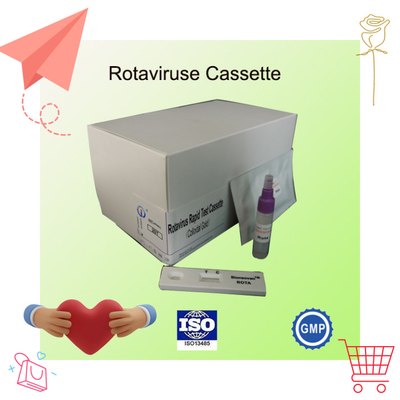 IVD Rotavirus Rapid Cassette Colloidal Gold Rapid Test per la diagnosi ospedaliera 2-30C Durata di conservazione 24 mesi