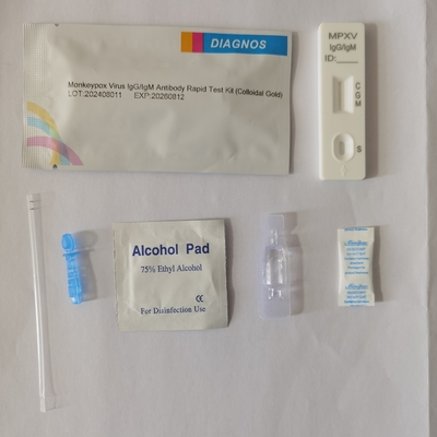 Virus della varicella IgG/IgM Anticorpo Rapid Test Kit Siero Plasma O Sangue Intero