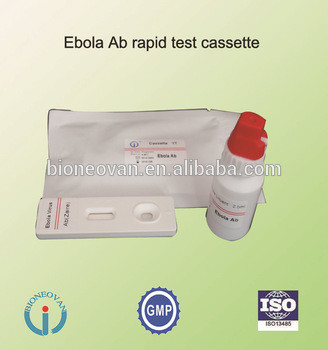 EBOLA Ab Rapid Test Kit Serum Test Kit per diagnosi medica