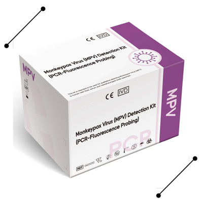 Metodo di PCR per la rilevazione della varicella da scimmia Reagente per la rilevazione del virus della varicella da scimmia Reagente PCR con 48 test