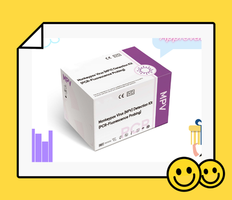Metodo di PCR per la rilevazione della varicella da scimmia Reagente per la rilevazione del virus della varicella da scimmia Reagente PCR con 48 test