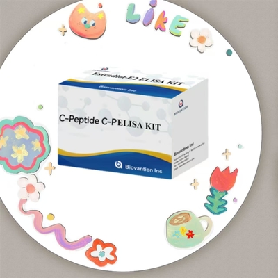 Kit di prova C-Peptide C-P ELISA Test quantitativi di assaggio con immunosorbente legato agli enzimi