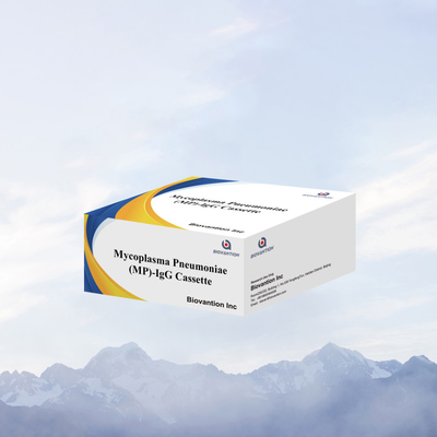 Reagenti di vendita a caldo MP-IgG Reagenti di rilevamento dell'oro colloidale con 25 test per la diagnosi umana