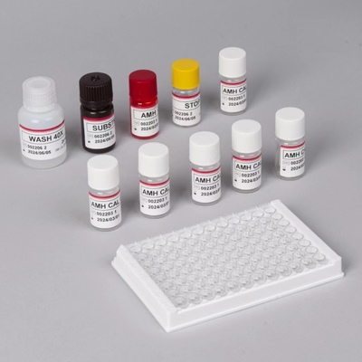 Kit di prova AMH Elisa ad alta precisione Reagente di rilevamento dell' ormone anti-Mullerian ELISA