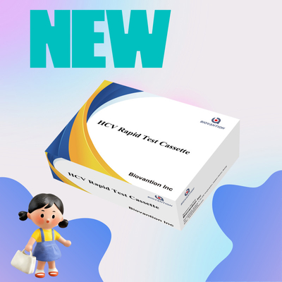 Prezzo di fabbrica Sensibilità 5-15 minuti HCV Ab Strip Cassette Test Kit Per Risultati Rapidi