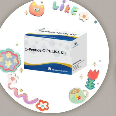 Kit di prova C-Peptide C-P ELISA Test quantitativi di assaggio con immunosorbente legato agli enzimi