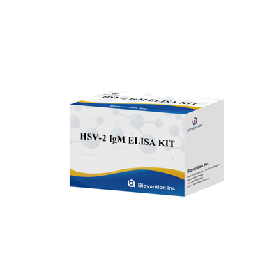 High Specificity Elisa Test Kit HSV-2 IgM per risultati rapidi e precisi Reagente medico per uso umano