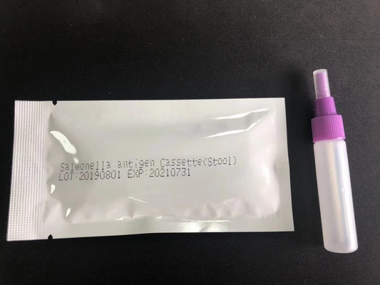 Cassetta per il test rapido di Salmonella IgG/IgM S. Typhoid Kit di test diagnostico facile da usare