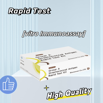Kit di test rapidi per gli antigeni stretococcici di alta precisione GAS Groud 50 test lettura rapida
