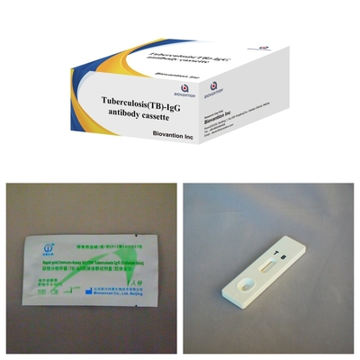 Reagente di test rapido di vendita a caldo Tubercolosi/TB Kit di test rapido in oro colloidale per l'uomo con 25 test
