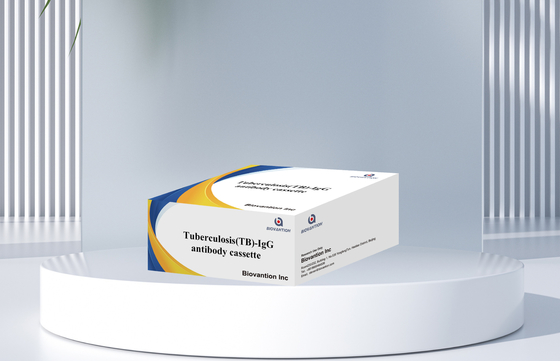 Reagente di test rapido di vendita a caldo Tubercolosi/TB Kit di test rapido in oro colloidale per l'uomo con 25 test