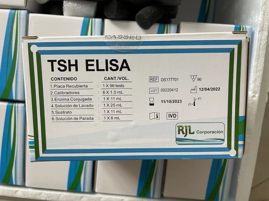 TSH Elisa Reagent Kits Siero Determinazione quantitativa stimolante la tiroide